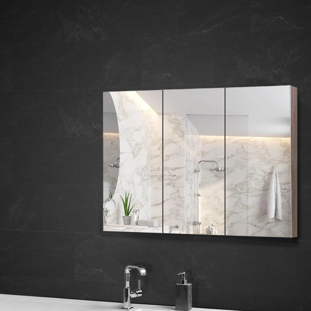Bathroom Vanity Mirror Cabinet Natural - Bathroom