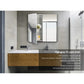 White storage cabinet with doors and organised storage compartments