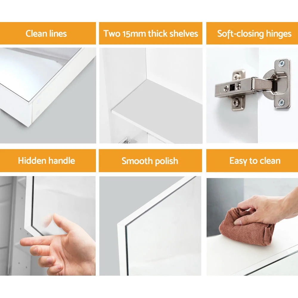 Bathroom Vanity Mirror Cabinet White - Bathroom