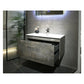 Bathroom Vanity Prado Wall Hung 750mm Maple Oak - Home &