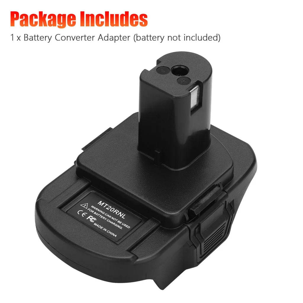 Battery Adapter MT20RNL for Makita Li-ion Batteries Convert