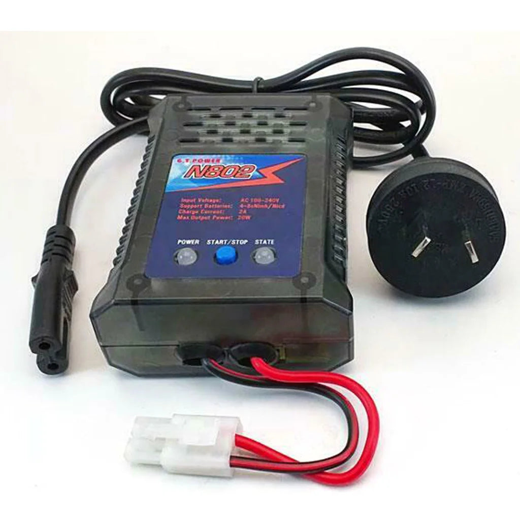 Battery Charger GT Power N802 NiMH NiCd Quick AC RC Hobby