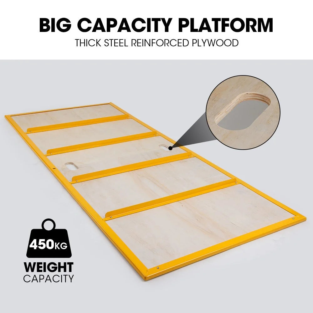 Baumr-AG 1.9 x 0.8 x 1.8m Adjustable Mobile Scaffold