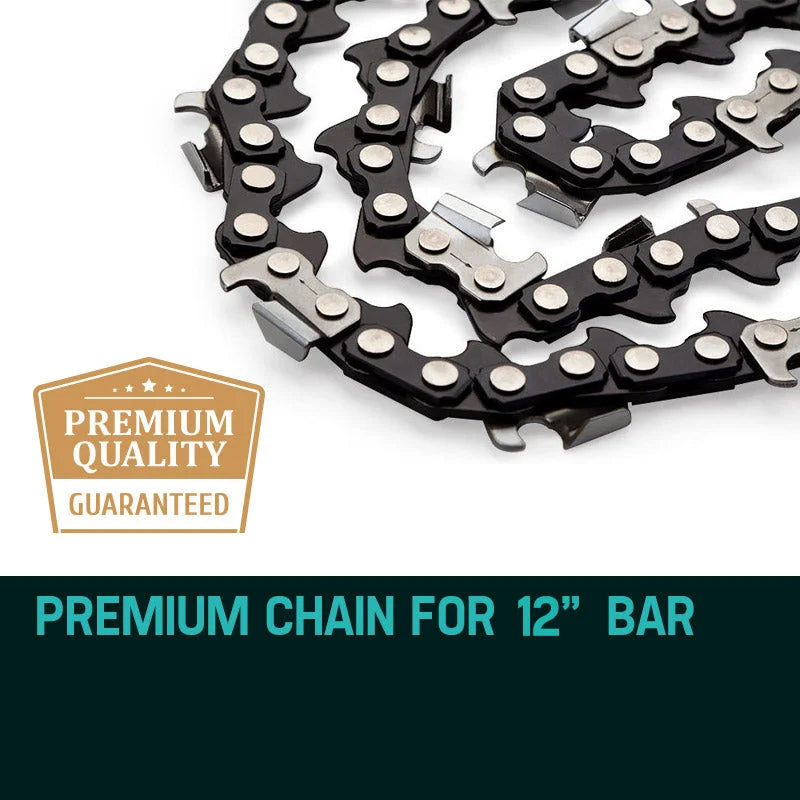 BAUMR-AG 12’’ Bar Replacement Spare Chainsaw Chain 3/8.050