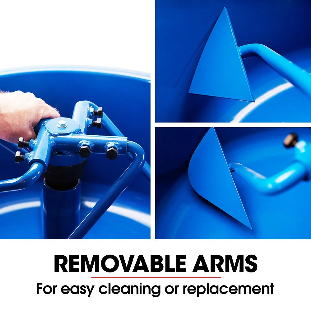 BAUMR-AG 120L Forced Action Pan Mixer 1500W Electric Direct