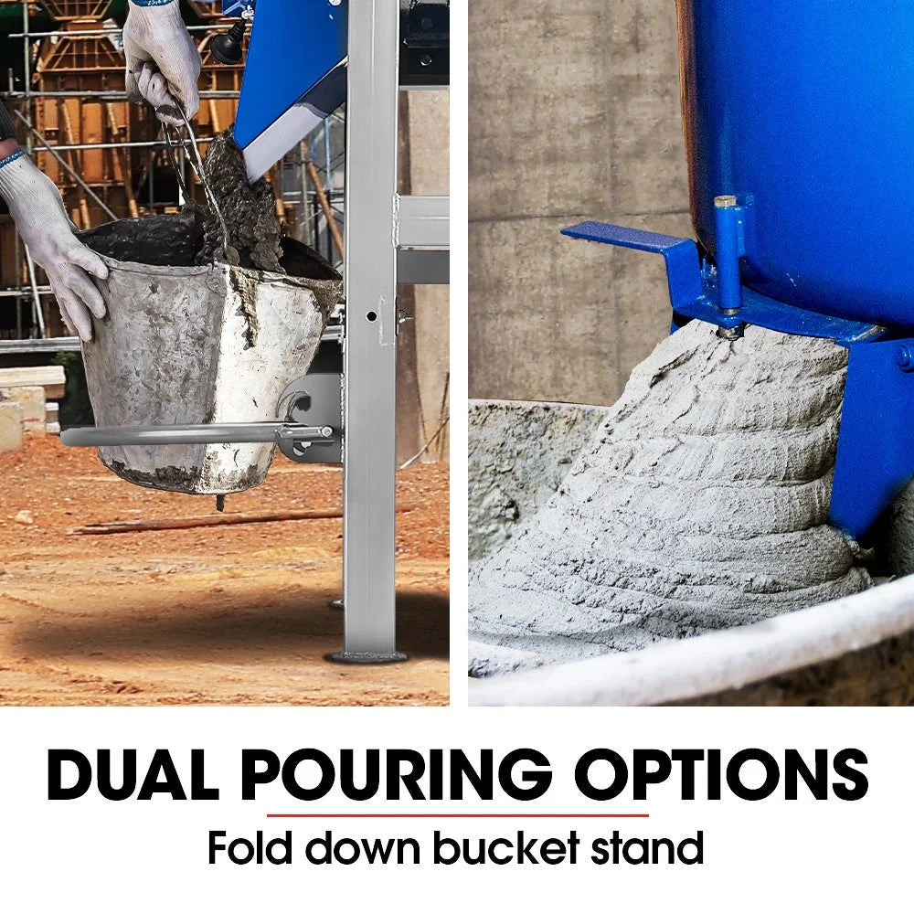 BAUMR-AG 120L Forced Action Pan Mixer 1500W Electric Direct