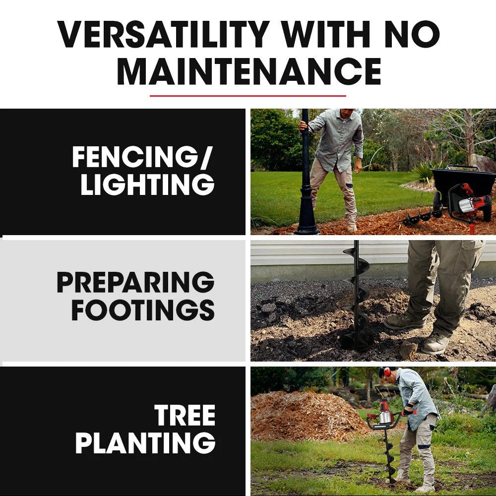 Baumr-AG 1500W Electric Post Hole Auger Digger - Tools >