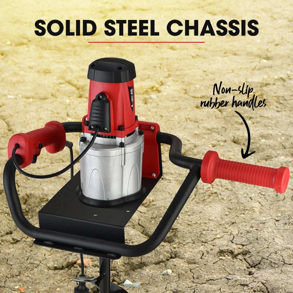 Baumr-AG 1500W Electric Post Hole Auger Digger - Tools >