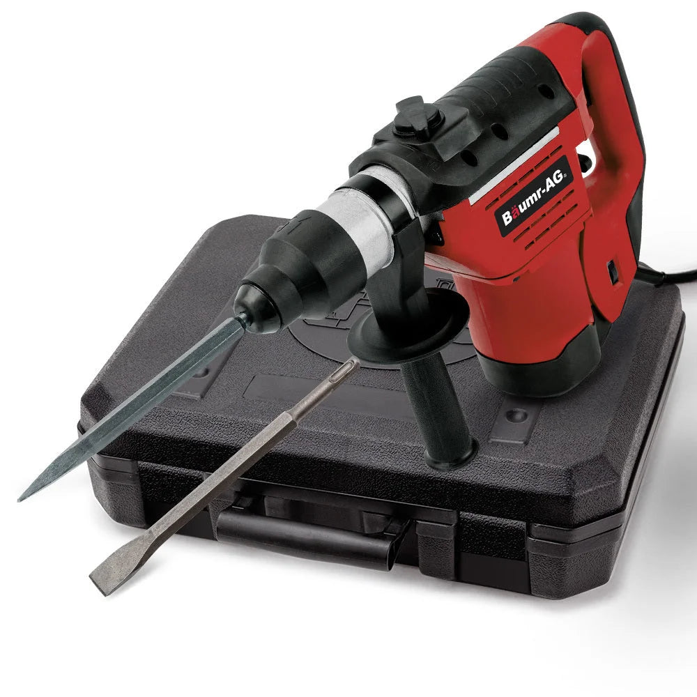 Baumr-AG 1500W Pro-Grade Electric Rotary Jackhammer Hammer