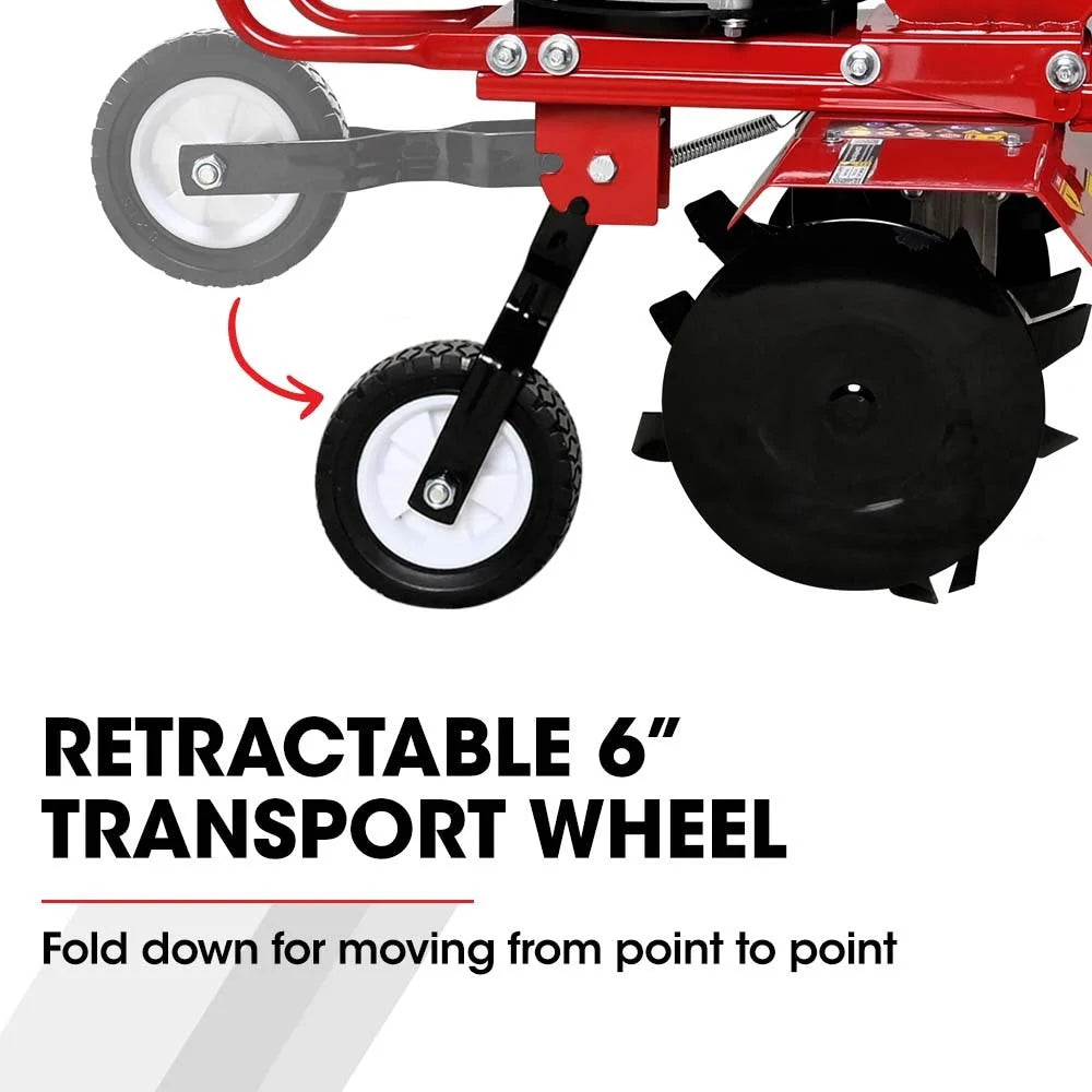 Baumr-AG 150CC Garden Tiller Cultivator Petrol Rototiller