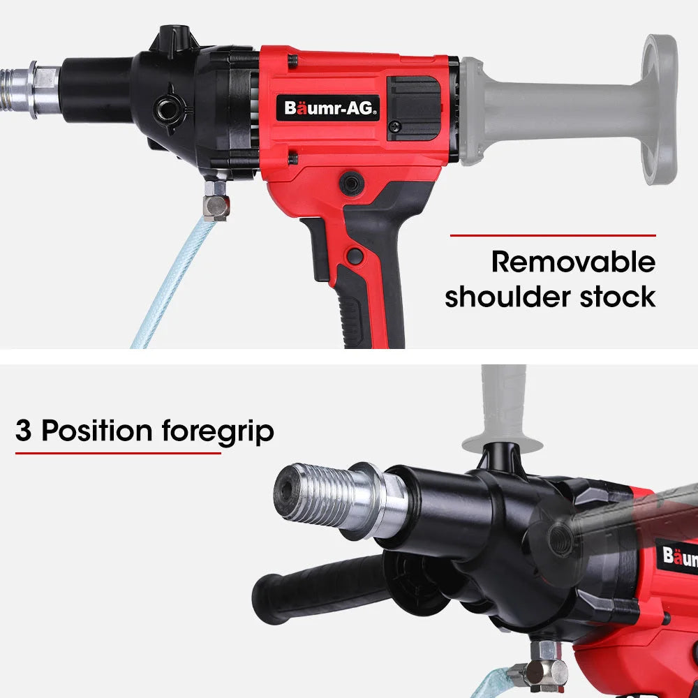 BAUMR-AG 1800W 120mm Handheld Core Drill & 76mm Diamond