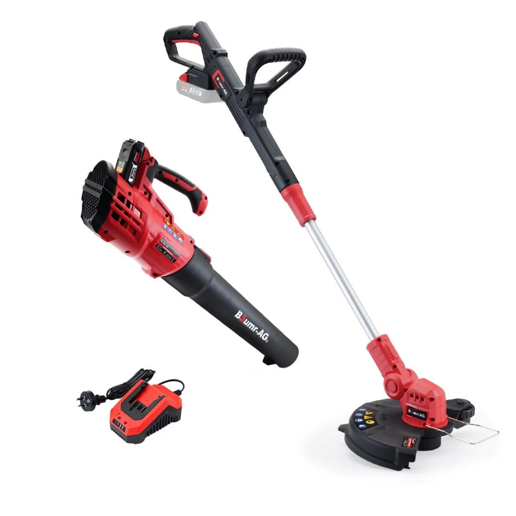 BAUMR-AG 20V Cordless Line Trimmer Electric Whipper Snipper