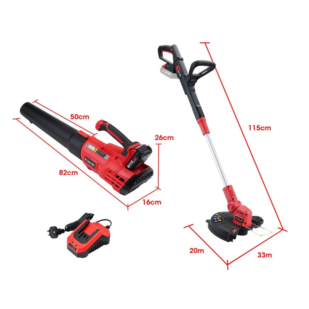 BAUMR-AG 20V Cordless Line Trimmer Electric Whipper Snipper