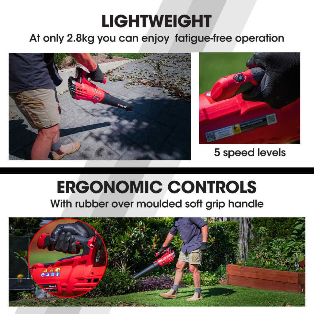 BAUMR-AG 20V Cordless Line Trimmer Electric Whipper Snipper