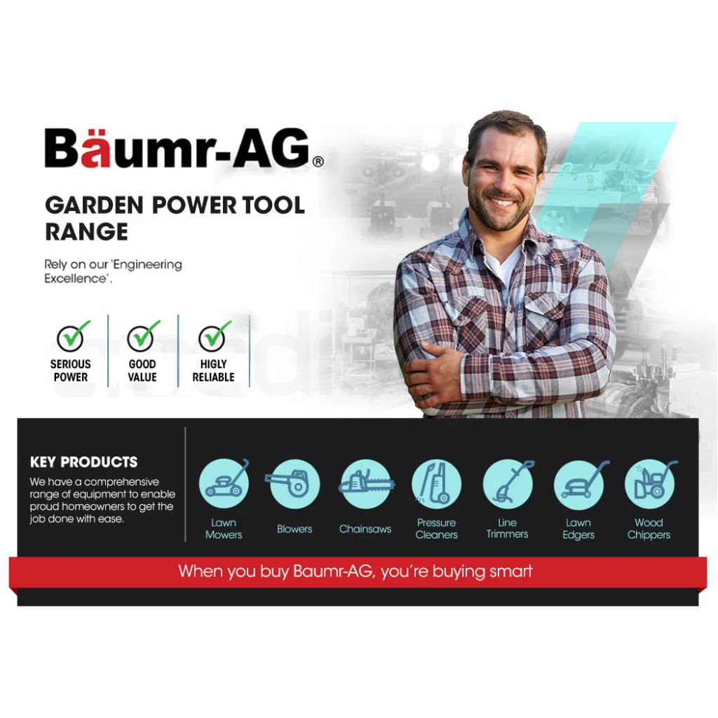 Baumr-AG 20V Cordless Line Trimmer Whipper Snipper Electric