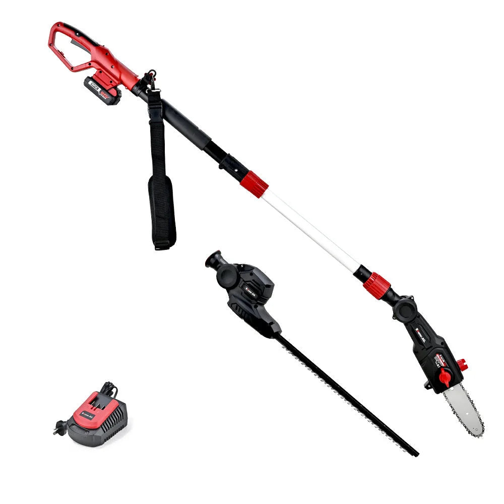 BAUMR-AG 20V SYNC Cordless Pole Saw & Hedge Trimmer Combo 8