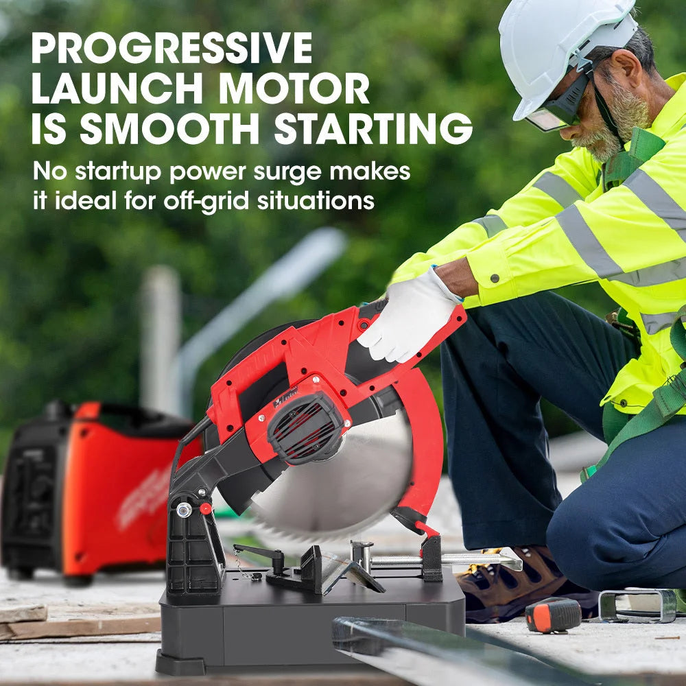 Baumr-AG 2400W 355mm 14’’ Metal Cut Off Cold Saw Premium