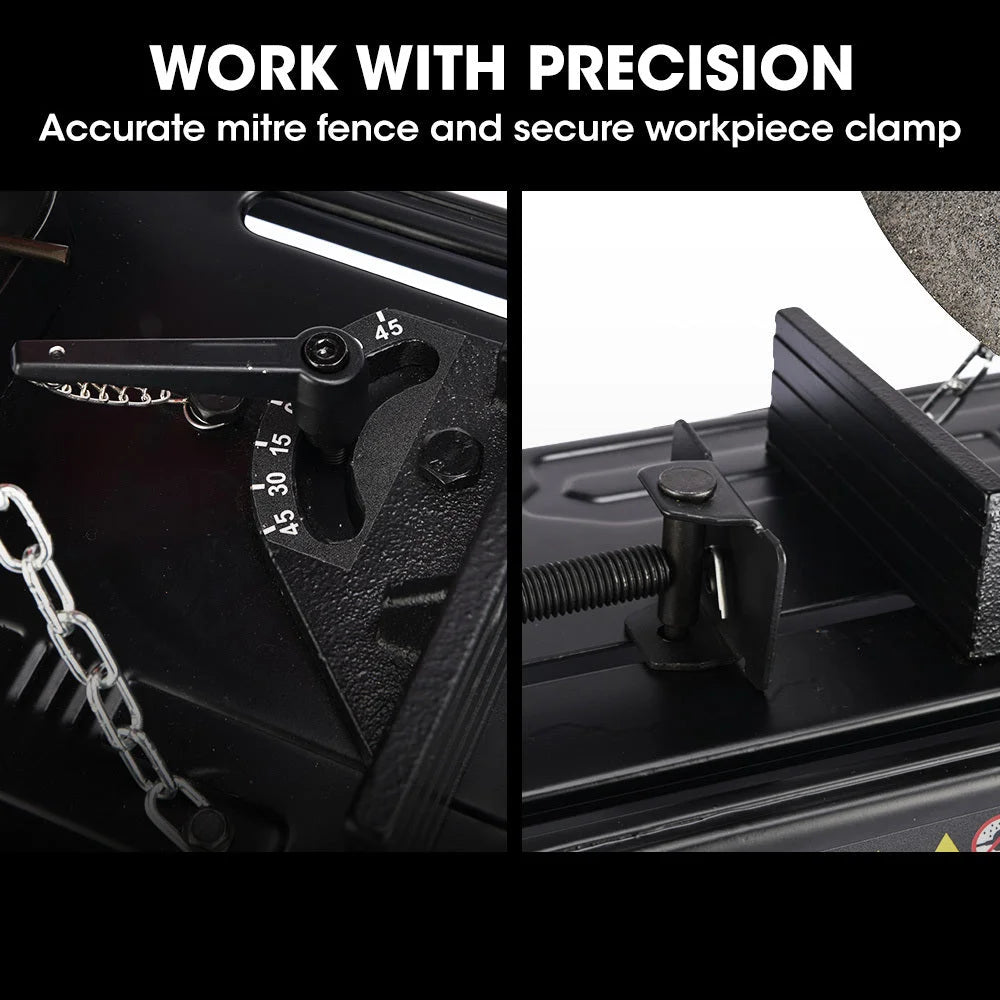 Baumr-AG 2400W 355mm 14’’ Metal Cut Off Cold Saw Soft Start