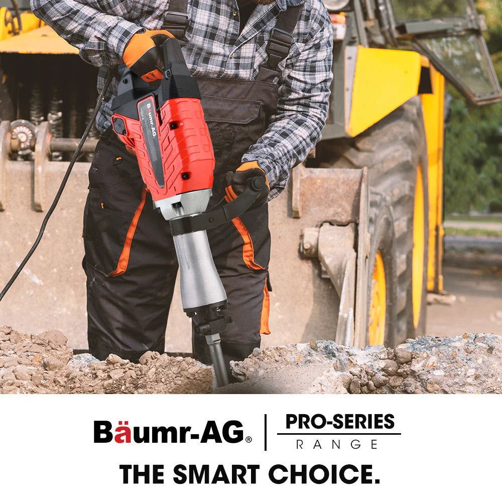 Baumr-AG 2400W Pro-Grade Electric Demolition Jackhammer