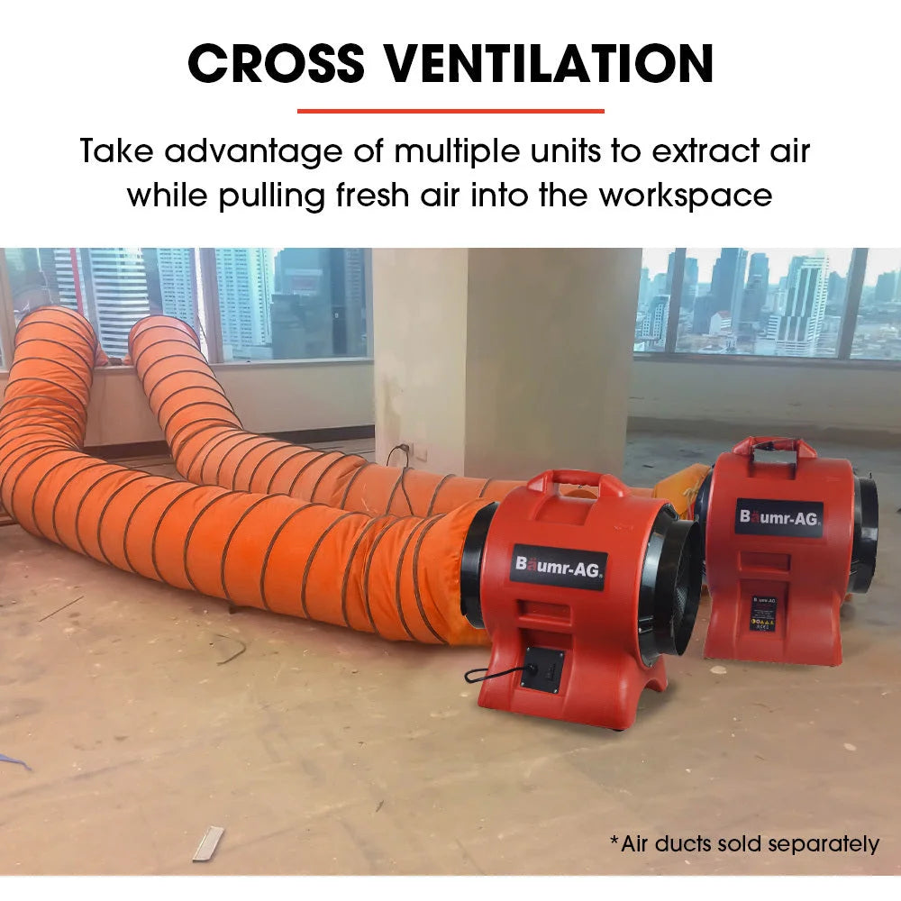 Baumr AG 300mm 12 inch Portable Air Blower Mover