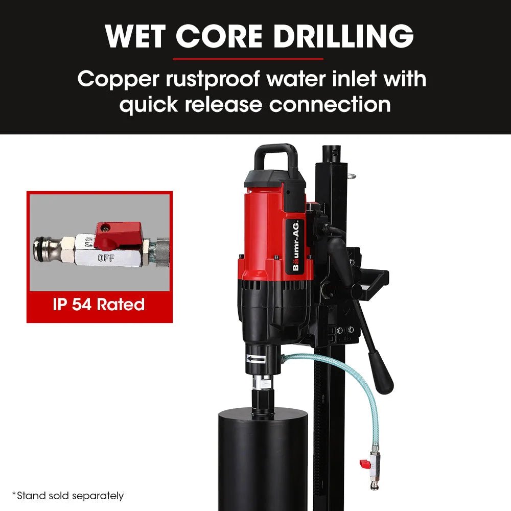 BAUMR-AG 3200W 300mm Wet/Dry Core Drill for Concrete Hole