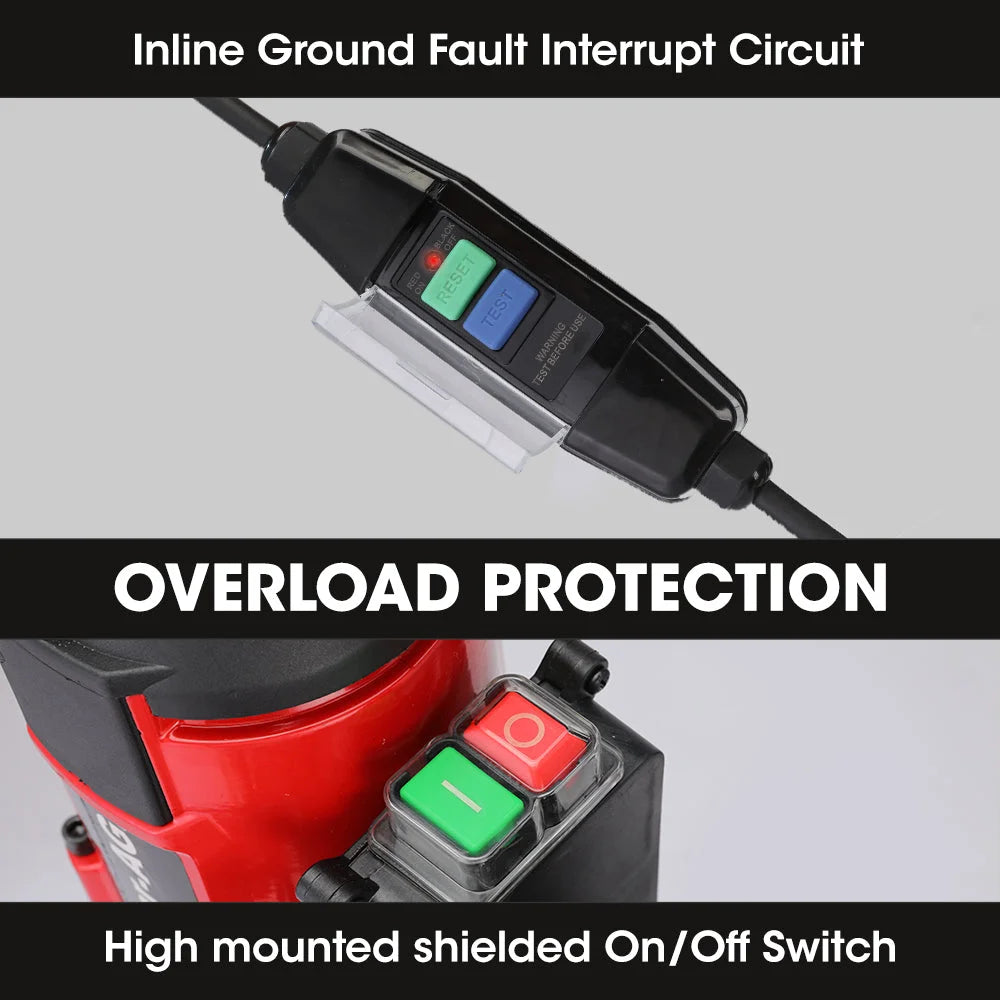 BAUMR-AG 3200W 300mm Wet/Dry Core Drill for Concrete Hole