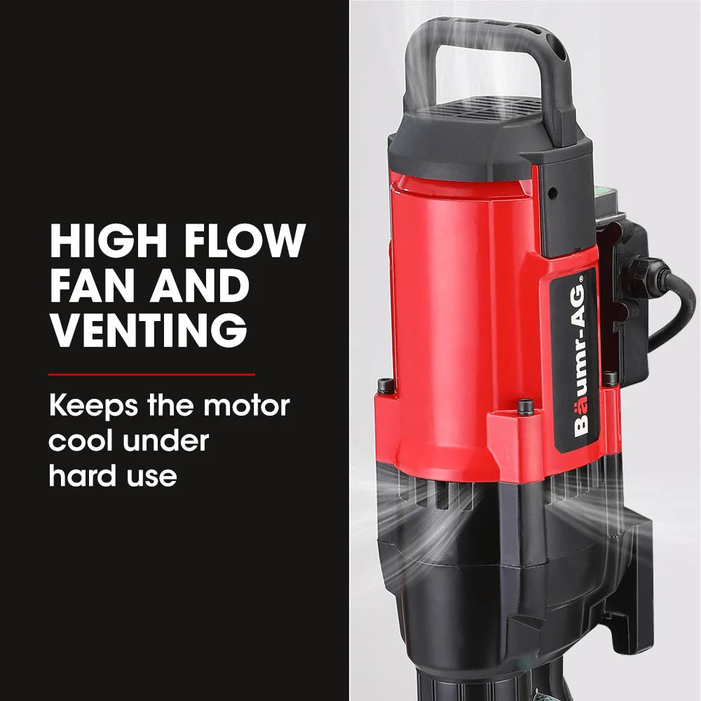 BAUMR-AG 3200W 300mm Wet/Dry Core Drill for Concrete Hole