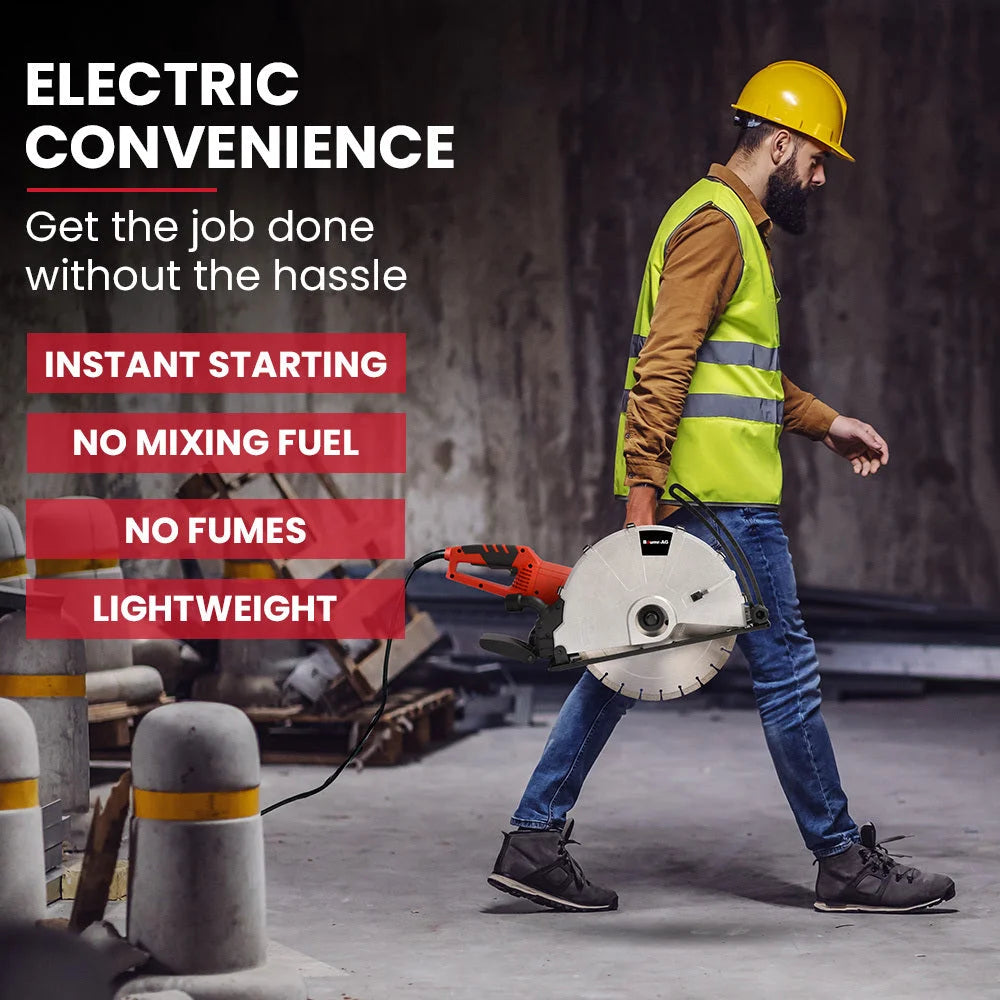 BAUMR-AG 3500W 350mm/14’’ Electric Concrete Demolition