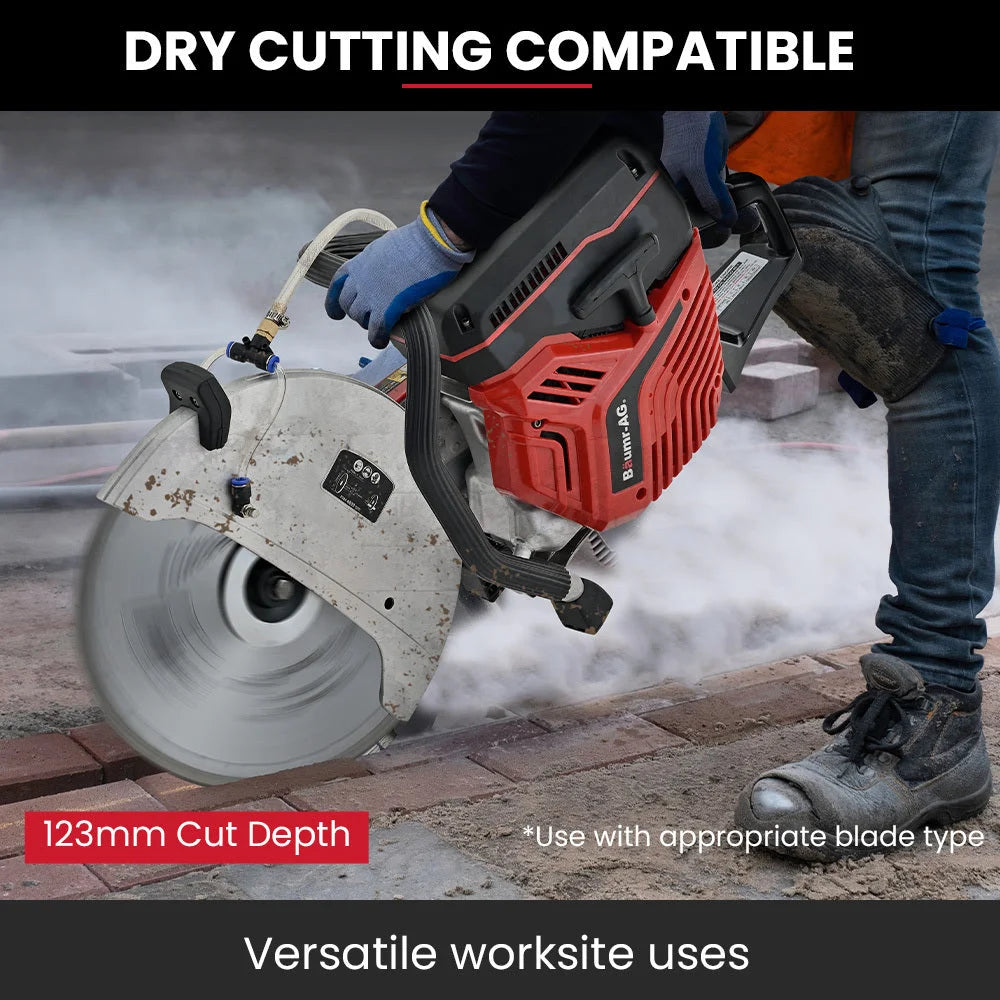 BAUMR-AG 350mm Professional Concrete Demolition Saw 74cc