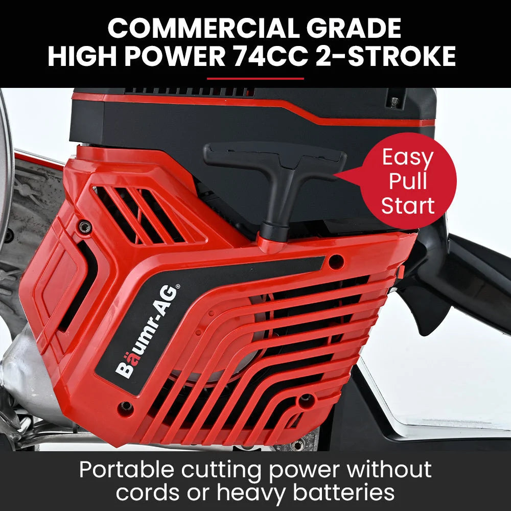 BAUMR-AG 350mm Professional Concrete Demolition Saw 74cc