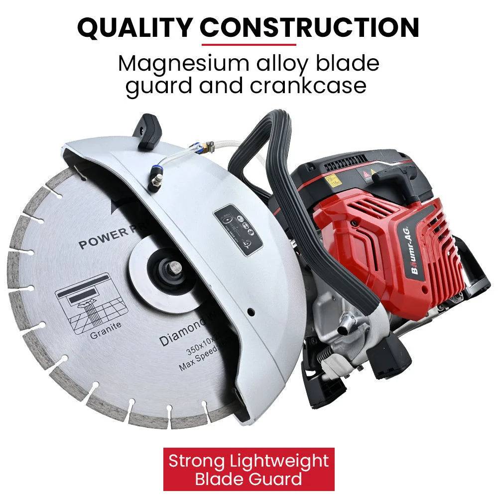 BAUMR-AG 350mm Professional Concrete Demolition Saw 74cc