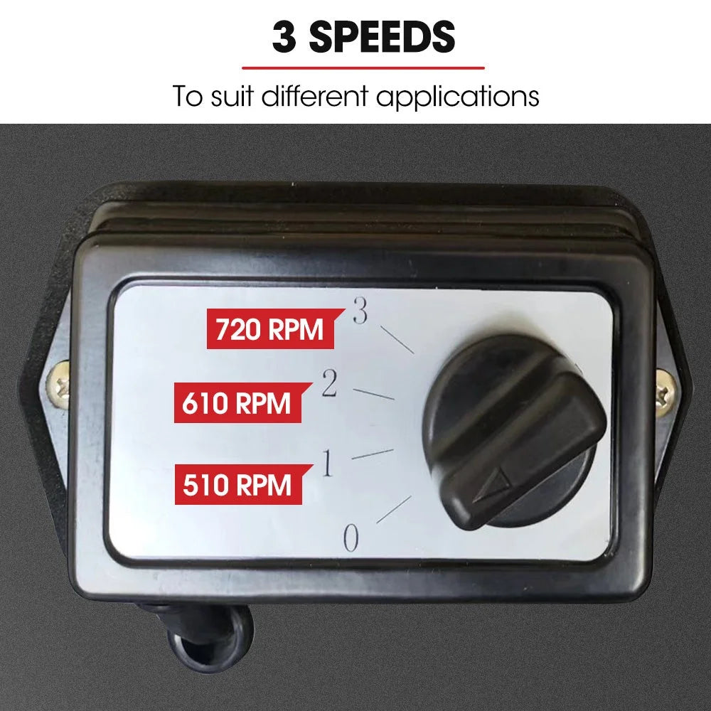 BAUMR-AG 36’’ 914mm Industrial Mobile Floor Drum Fan 290W