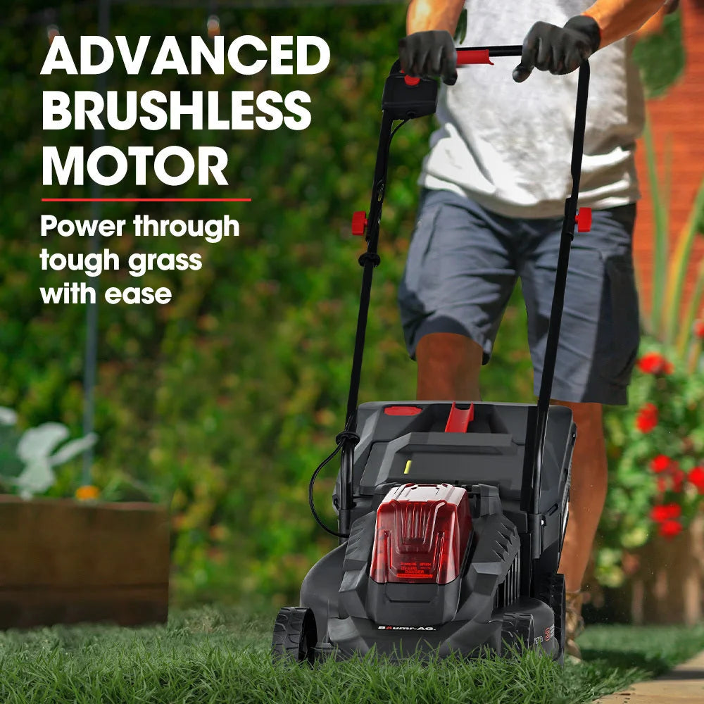 BAUMR-AG 450CX 40V SYNC Cordless Lawn Mower Kit Fast