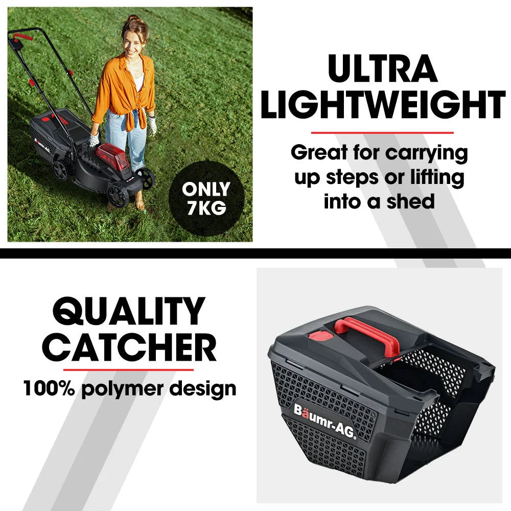 BAUMR-AG 450CX 40V SYNC Cordless Lawn Mower Kit Fast
