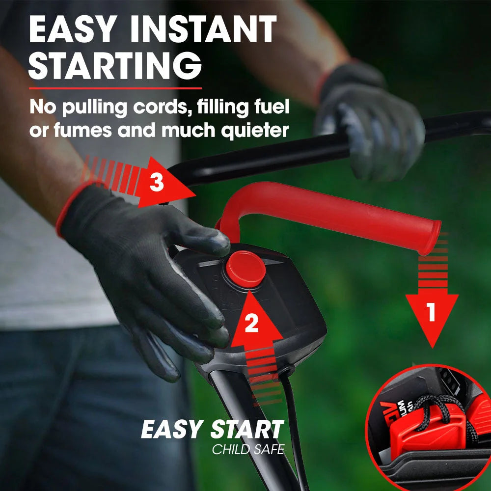 BAUMR-AG 450CX 40V SYNC Cordless Lawn Mower Kit Fast