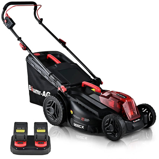 BAUMR-AG 500CX 40V SYNC 17’’ Cordless Lawn Mower Kit Fast