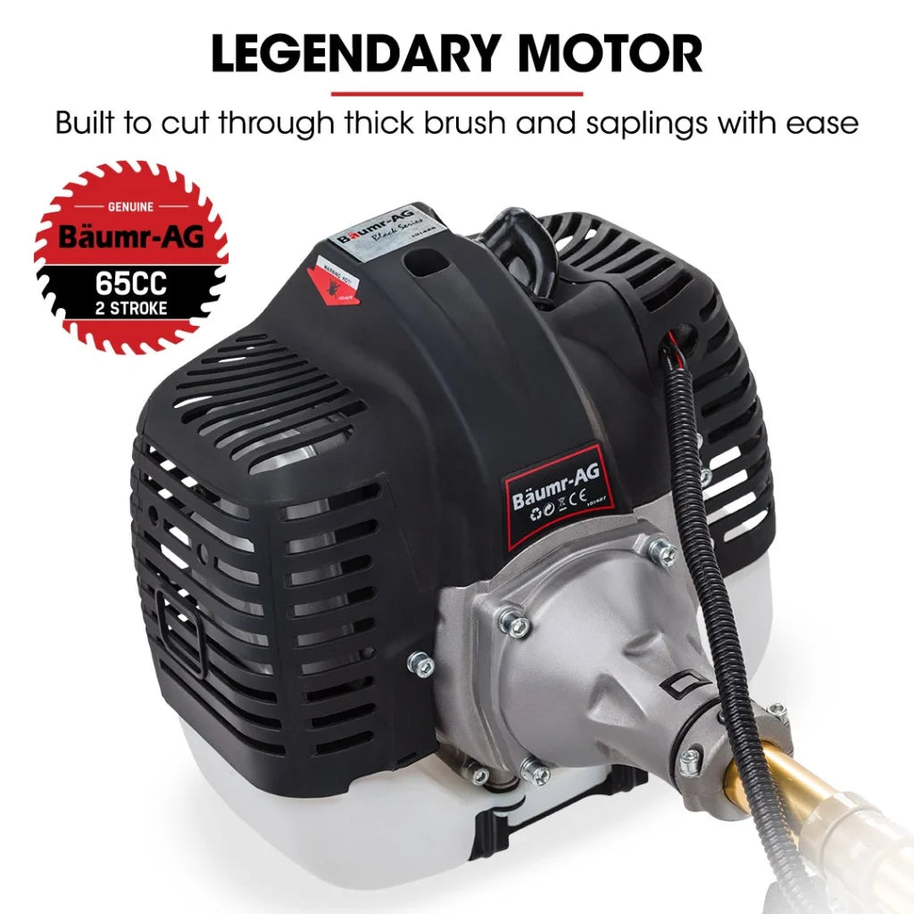 Baumr-AG 65CC Brushcutter Whipper Snipper Trimmer Brush