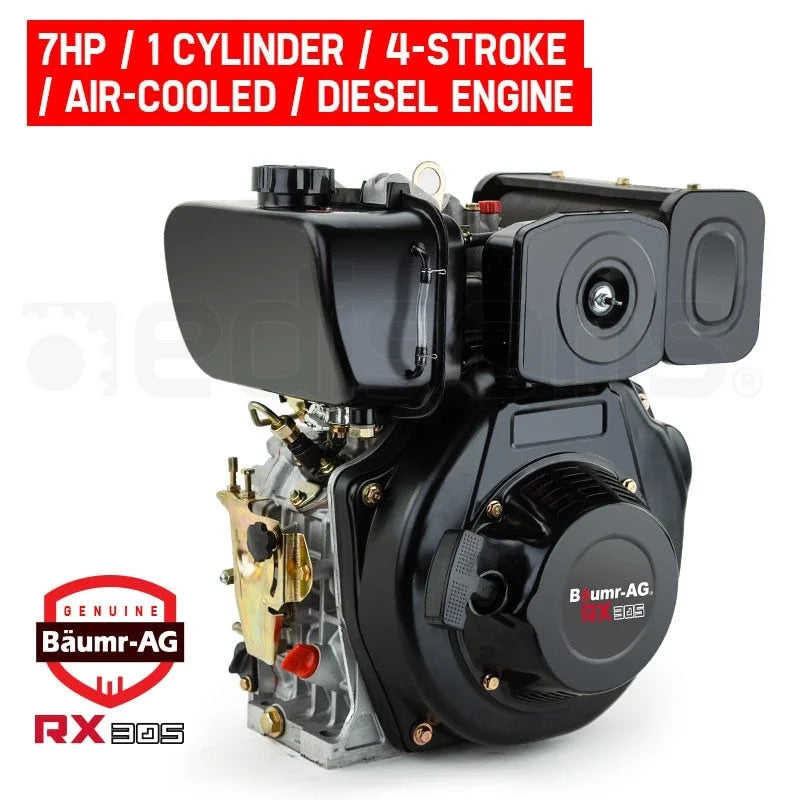 Baumr-AG 7HP Diesel Stationary Engine 4 Stroke OHV