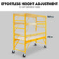 Baumr-AG Adjustable Mobile Scaffolding 450kg Capacity
