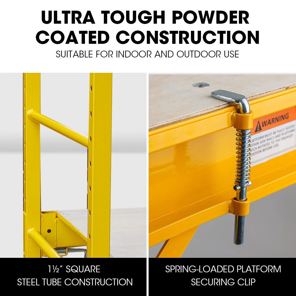Baumr-AG Adjustable Mobile Scaffolding 450kg Capacity