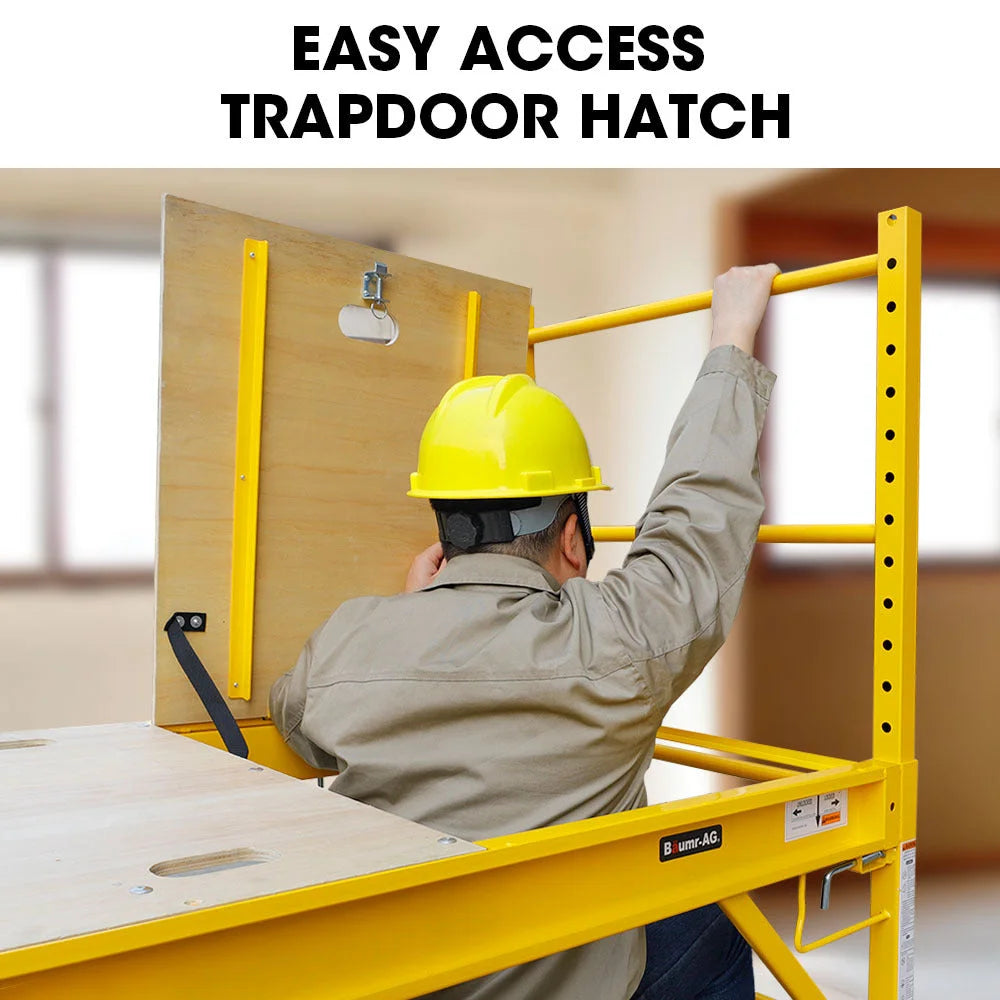 Baumr-AG Adjustable Mobile Scaffolding 450kg Capacity