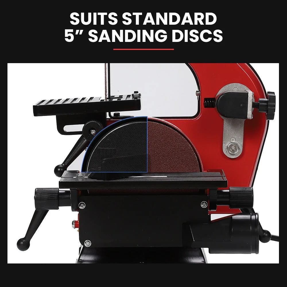 BAUMR-AG Bench Vertical Belt and Disc Sander Combo 25mm