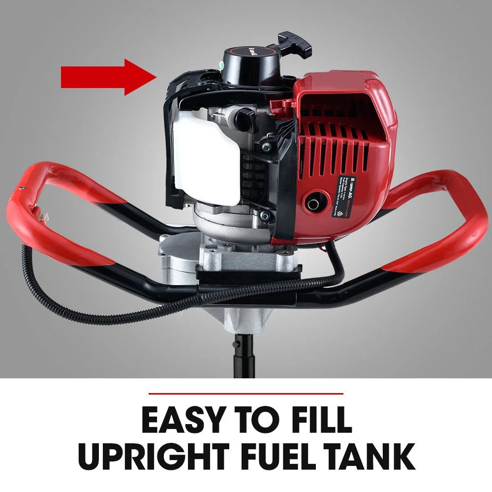 BAUMR-AG BPX-1400 38cc 4-Stroke Petrol Post Hole Digger