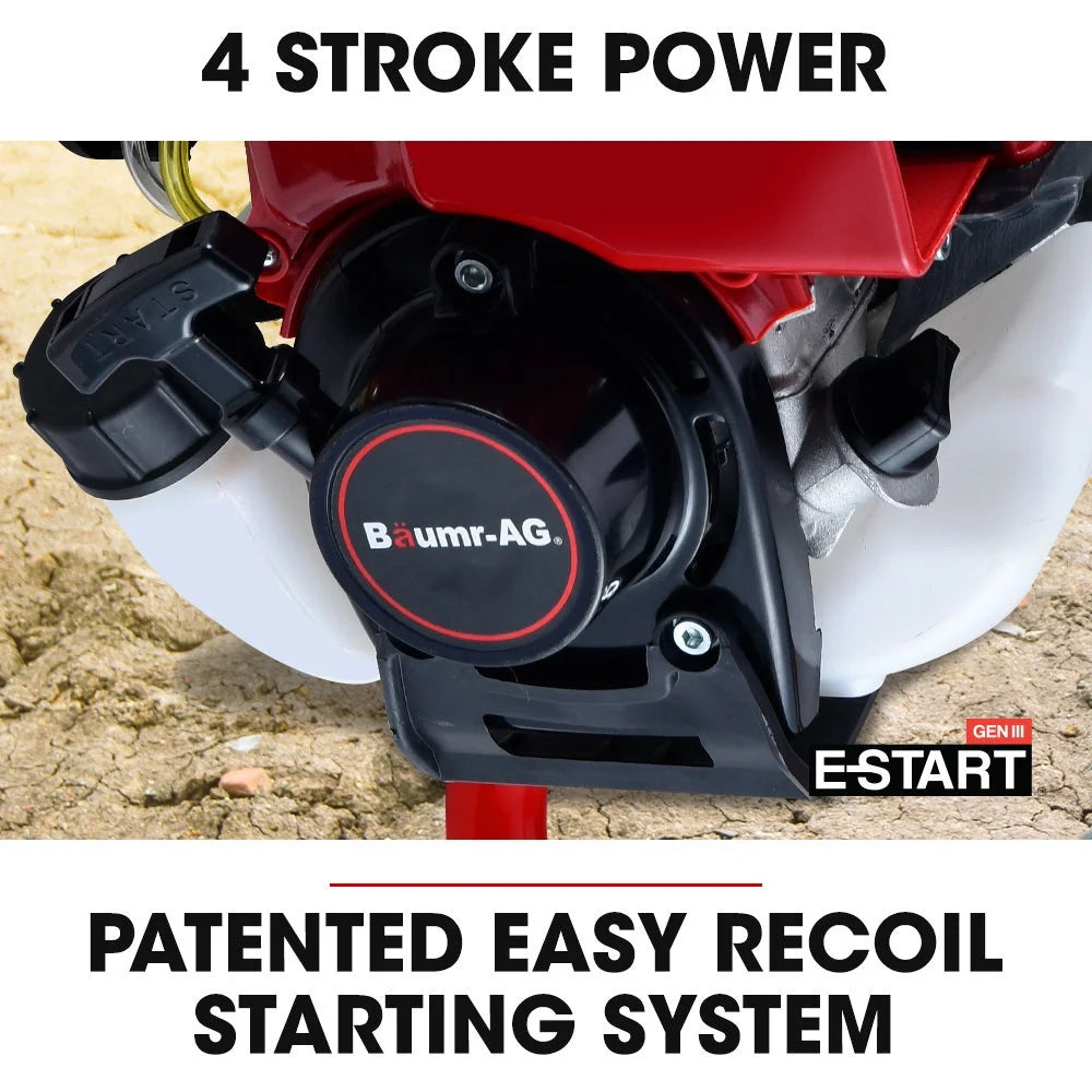 BAUMR-AG BPX-1400 38cc 4-Stroke Petrol Post Hole Digger