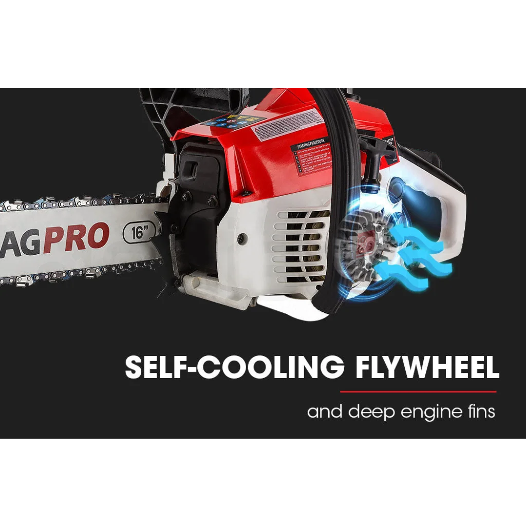 Baumr-AG Chainsaw 38CC Petrol Commercial 16’’ Bar E-Start