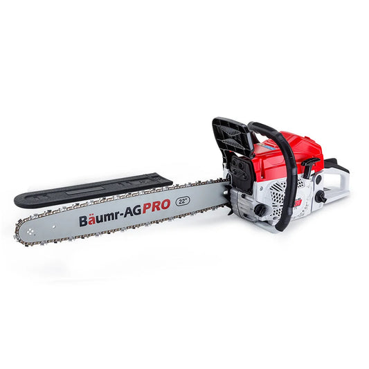 BAUMR-AG Commercial Petrol Chainsaw E-Start 22’’ Bar Chain