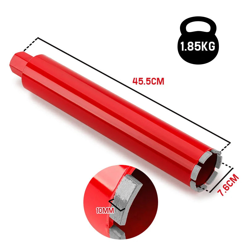 Baumr-AG Diamond Core Drill Bit 76mm Concrete Wet Dry Tile