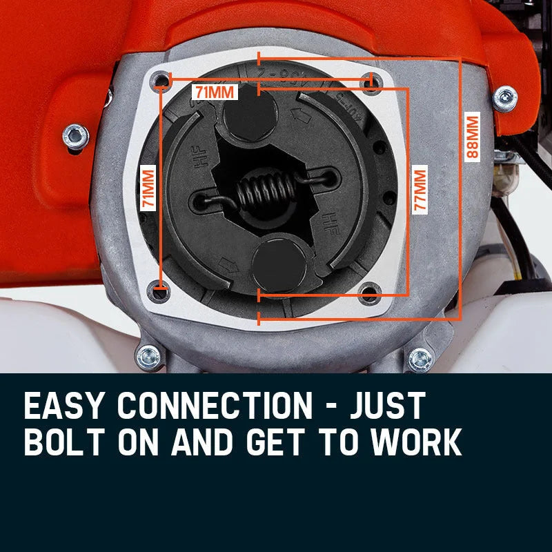 Baumr-AG Engine Replacement for Post Hole Digger Earth