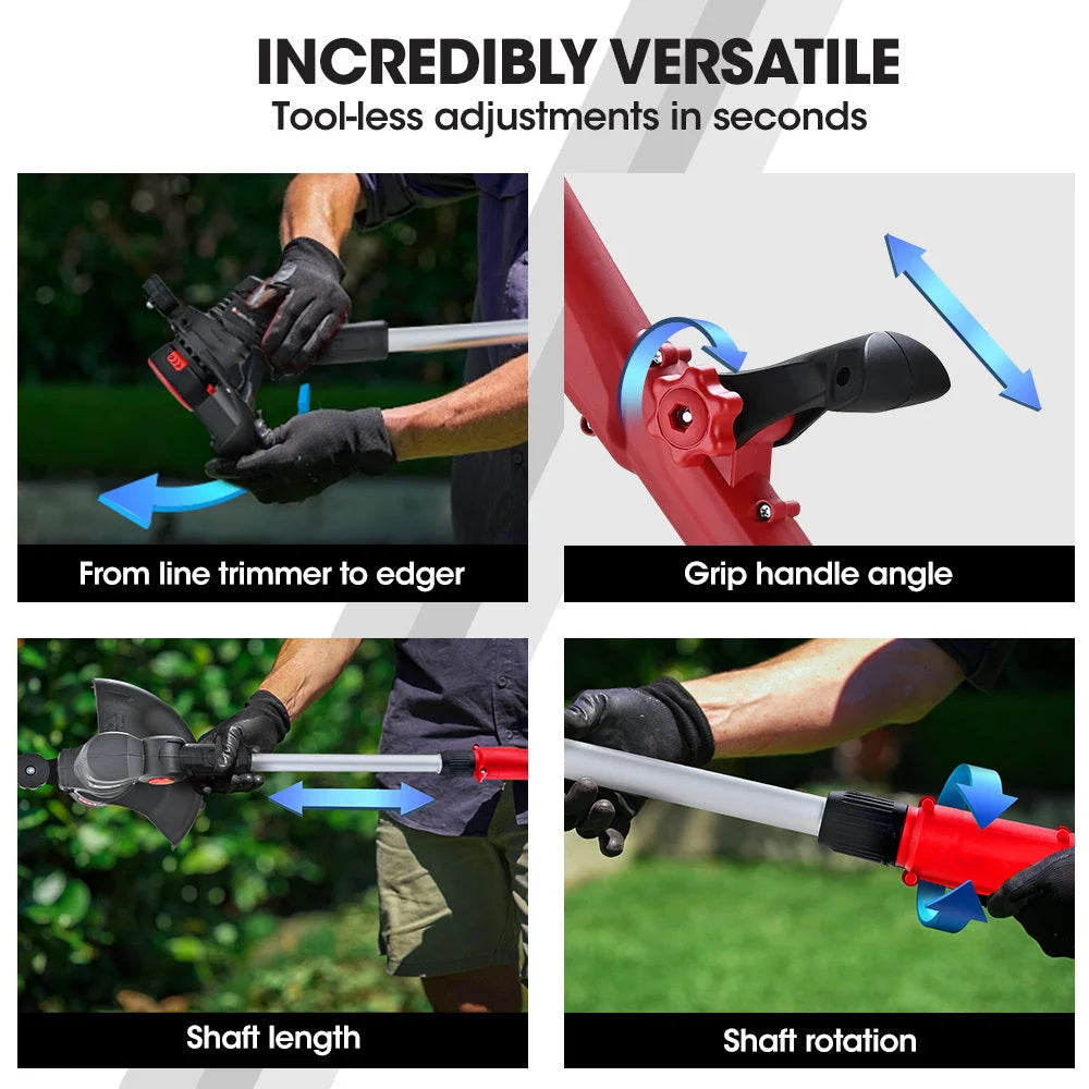 BAUMR-AG LN3 20V SYNC Cordless 2in1 Line Trimmer & Lawn