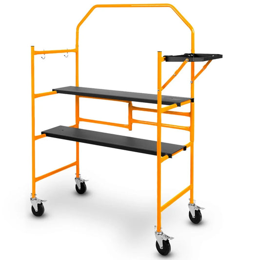BAUMR-AG Mobile Scaffold Platform 226kg Load Steel Frame
